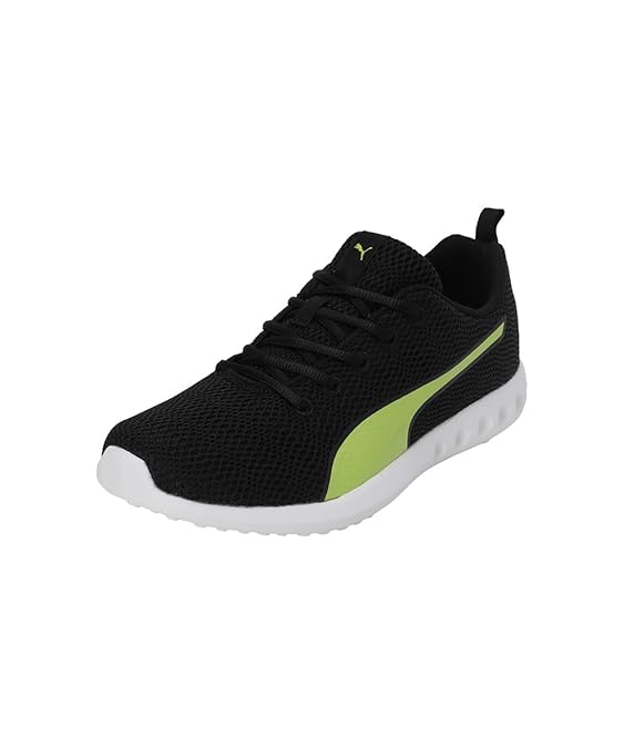 Puma Mens Dwane Idp Men’s Running Shoes ( Black-Nrgy Yellow , 9 )