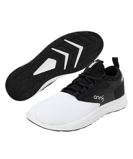 Puma Unisex Adult Dart One8 V2 Sneaker ( White-Black , 8 )