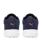 Puma Mens Volant, New Navy-White-Vibrant Orange, Sneaker - 9UK