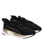 Puma Womens Softride Premier Mtl WN's Black-Team Gold Walking Shoe - 3UK