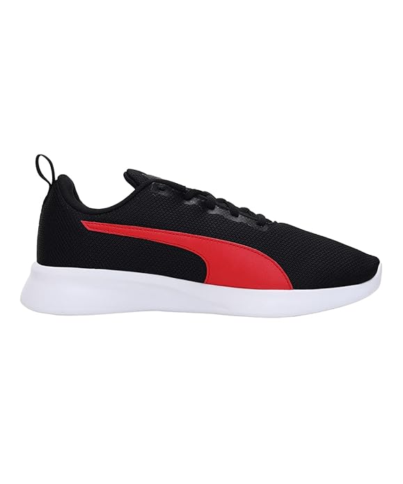 Puma Unisex Adult Flair 2 Black-High Risk Red Running Shoe - 9 UK