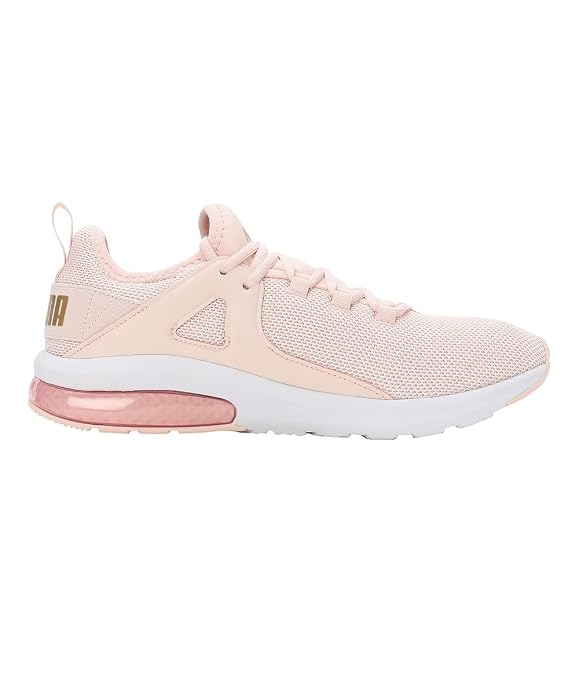 PUMA Unisex-Adult Electron 2.0 Island Pink-Team Gold-Pale Grape Sneaker - 4UK