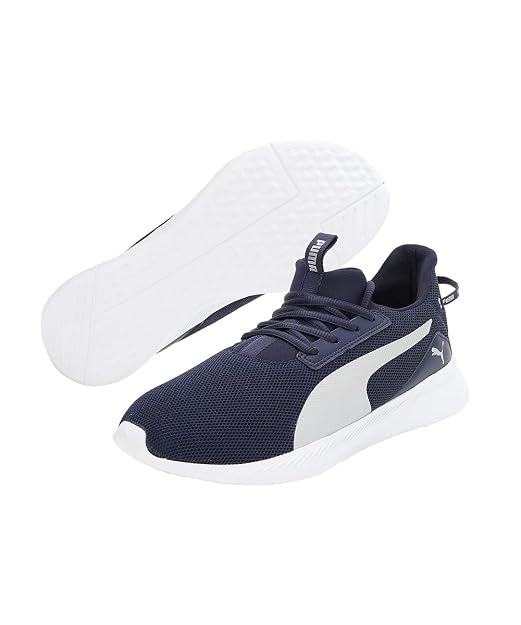 PUMA | Smooth Walk Men's Walking Shoes | Navy-Silver | 9UK