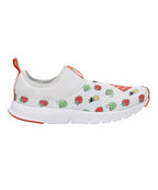 Puma Unisex-Kid Yaris Junior V1 Nasturtium-White Sneaker - 5UK