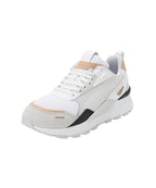 Puma Womens RS 3.0 Soft WNS White-Feather Gray Sneaker - 4 UK