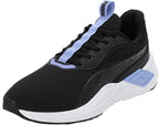 PUMA Lex Nova Shine Wn's womens Road Running Shoe (Black-Elektro Purple-White , 4 )
