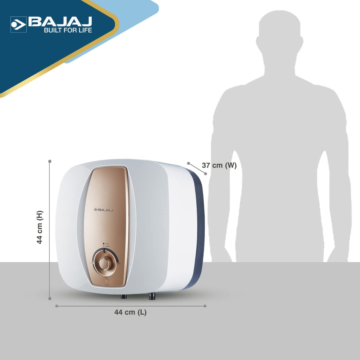 Bajaj Calenta Mechanical Storage 10 Litre Vertical 5 Star Water Heater