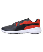 Puma Mens Wave V1 Asphalt-Pureed Pumpkin-Puma Black Running Shoe- 10 UK