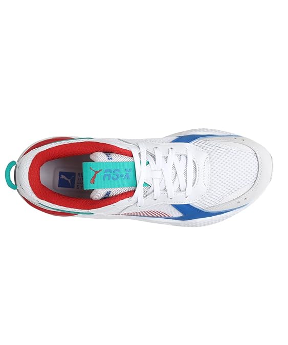 Puma Unisex-Adult, RS-X Toys, White-High Risk Red, Sneaker, 3UK