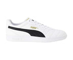 Puma Unisex-Adult Astro Kick SL White-Team Gold-Gray Violet Sneaker - 9 UK