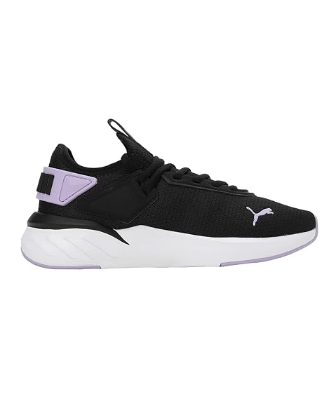 PUMA Womens Amare Wn's Black-Vivid Violet-White Walking Shoe - 3 UK