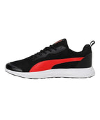 Puma Unisex-Adult Raptor, Black-Burnt Red-White, Sneaker - 7UK