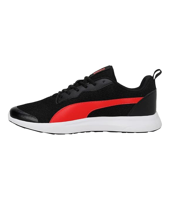 Puma Unisex-Adult Raptor, Black-Burnt Red-White, Sneaker - 7UK