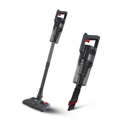 Inalsa Vacuum Cleaner with Mop for Floor Cleaning| 800 W Motor with Strong 16 KPA Suction|Electric Mop|5 Level Efficient Filtration|Handheld Vacuum Cleaner for Home (Ozoy Mop Plus),Black