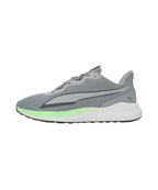 PUMA Men, Exotine 2.0, Cool Mid Gray-Cool Dark Gray-Spring Fern, Running Shoe, 11UK