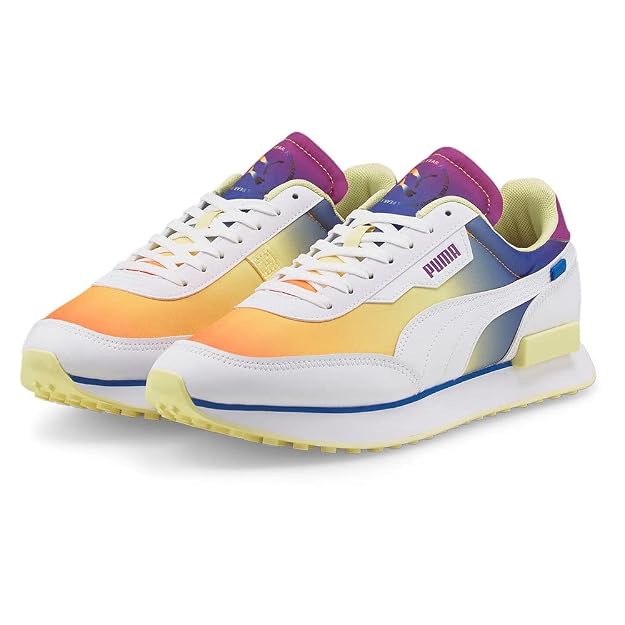 Puma Unisex Future Rider Pride Sneaker ( White , 3 UK )