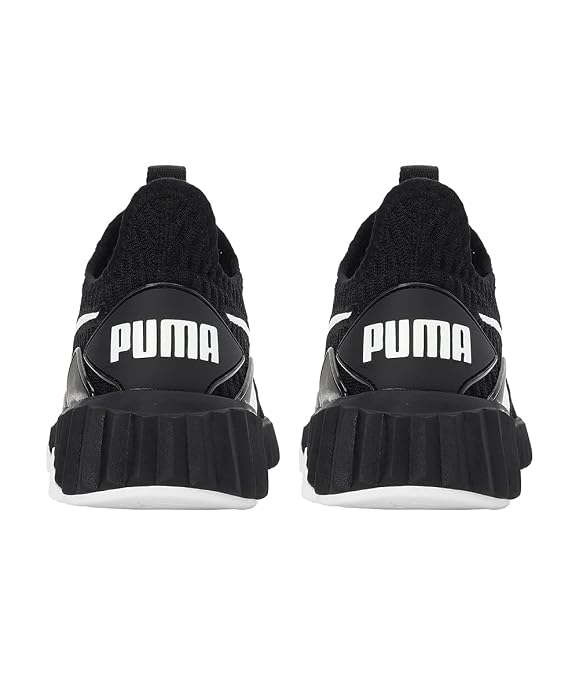 PUMA Womens Defy Wn's Black-White Training Shoe - 3UK