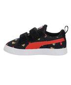 PUMA Kid-Unisex Suede Light-Flex Foodies V PS Closed Shoe (Black , 12 UK )