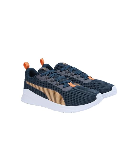 Puma Men, Faster 2.0, Dark Night-Clementine-Cool Dark Gray, Sneaker, 6UK