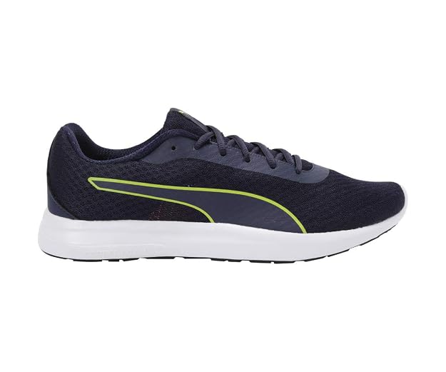 PUMA | Propel EL Men's Sportstyle Sneakers | Peacoat-Limepunch-White-Black | 6UK
