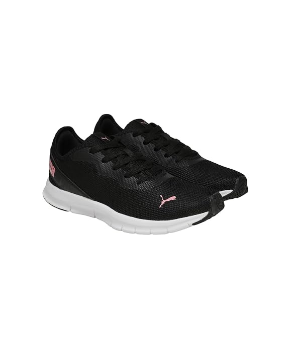 PUMA | Hustle V2 Women's Sneakers | Black-Peony | 8UK