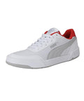 Puma | Caracal Style Sneakers | White-Gray Violet-High Risk Red | 3.5UK