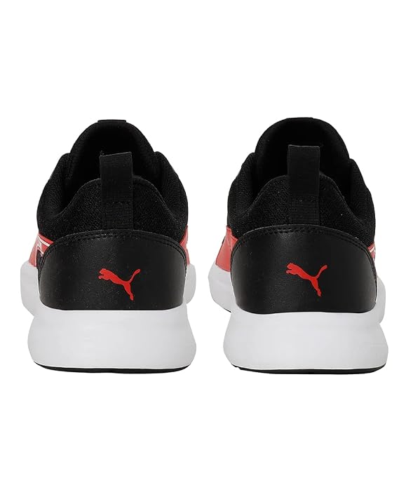 Puma Unisex-Adult Raptor, Black-Burnt Red-White, Sneaker - 7UK