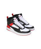 Puma Mens Vegas High Risk Red-White-Black Sneaker - 6 UK