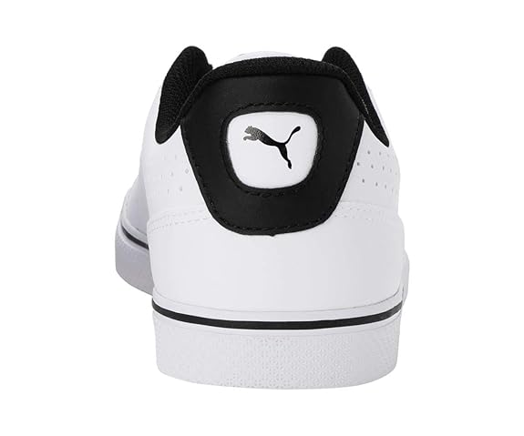 Puma Unisex-Adult Court Point Vulc Perf V2 Sneaker ( White , 3.5 )