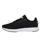 PUMA Unisex-Adult Softride Cruise Black-Lime Squeeze Walking Shoe - 11 UK