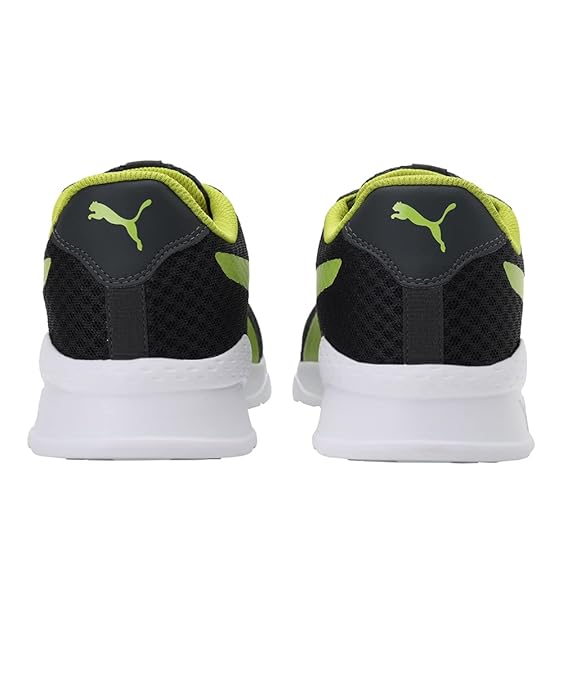 Puma Unisex Adult Hampton Sneaker ( Dark Shadow-Limepunch , 6 UK )