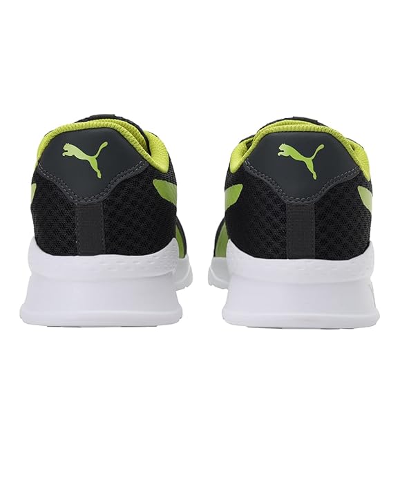 Puma Unisex-Adult Hampton Dark Shadow-Limepunch Walking Shoe- 8 UK
