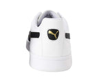 Puma Unisex-Adult Astro Kick SL White-Team Gold-Gray Violet Sneaker - 9 UK