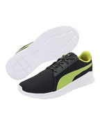 Puma Unisex Adult Hampton Sneaker ( Dark Shadow-Limepunch , 6 UK )