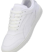 Puma Unisex-Adult, Doublecourt Club 48, White-Warm White, Sneaker, 8UK