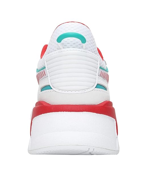 Puma Unisex-Adult, RS-X Toys, White-High Risk Red, Sneaker, 3UK