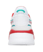 Puma Unisex Adult RSX Toys Sneaker ( White-High Risk Red , 4 )