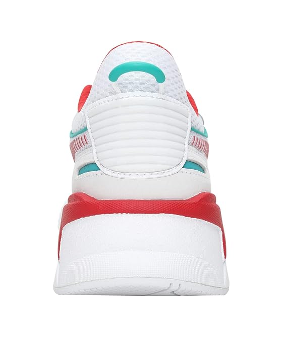 Puma Unisex-Adult, RS-X Toys, White-High Risk Red, Sneaker, 3UK
