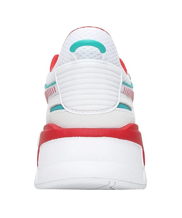 Puma Unisex-Adult, RS-X Toys, White-High Risk Red, Sneaker, 3UK