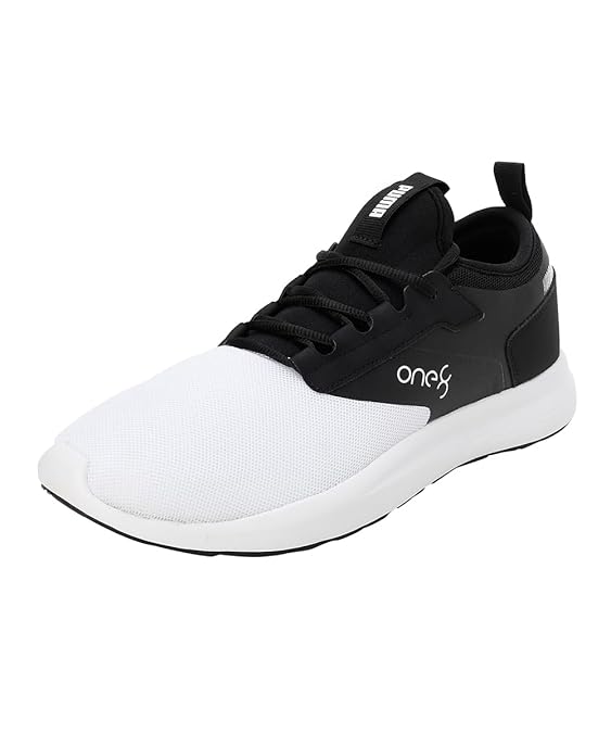 Puma Unisex Adult Dart One8 V2 Sneaker ( White-Black , 8 )
