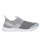 Puma Mens Knit V3 Quarry-Harbor Mist-Puma White Walking Shoe-8 UK