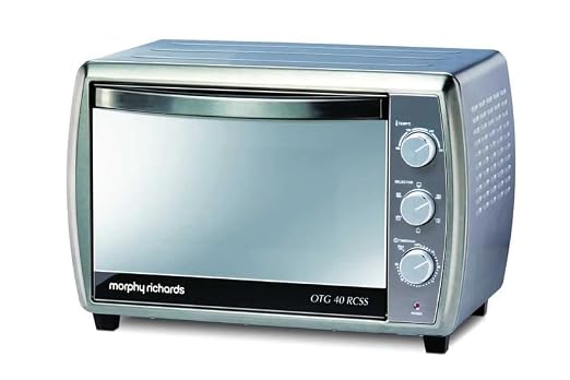 MORPHY RICHARDS 40 RCSS 40Litres Stainless Steel Oven Toaster Grill (Silver), 1500 Watts