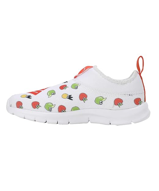Puma Unisex-Kid Yaris Pre-School V1 Nasturtium-White Sneaker - 1UK