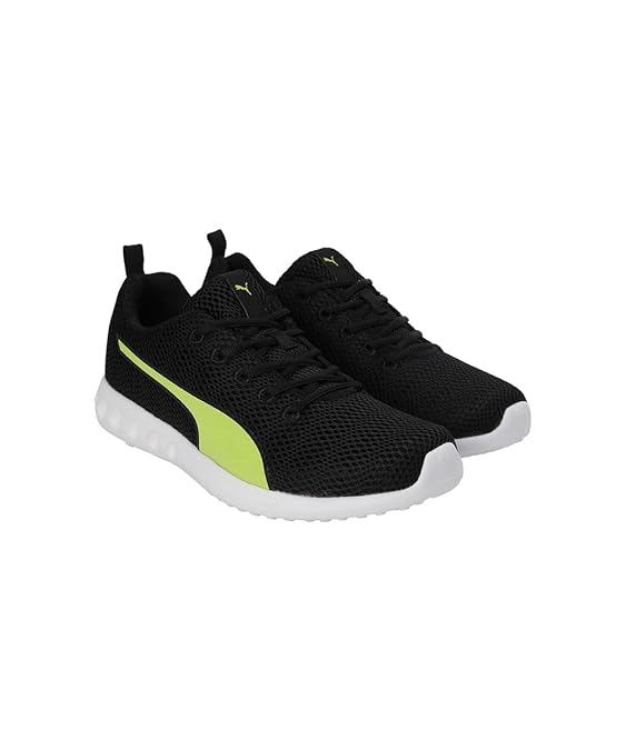 Puma Mens Dwane Idp Men’s Running Shoes ( Black-Nrgy Yellow , 9 )
