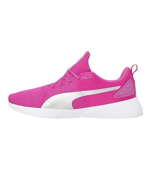 Puma Womens Flyer Runner Femme WN's Gray Violet-Sunblaze Running Shoe - 4 UK
