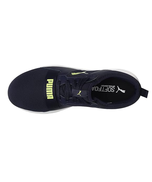 Puma Unisex-Adult Harold Peacoat-Limepunch Sneaker - 10 UK