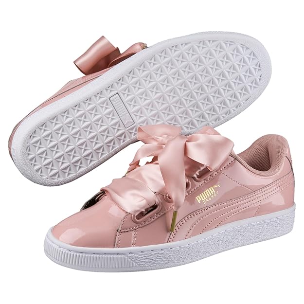 Puma Women Basket Heart Patent Sneaker UK-6.5 (36307311)