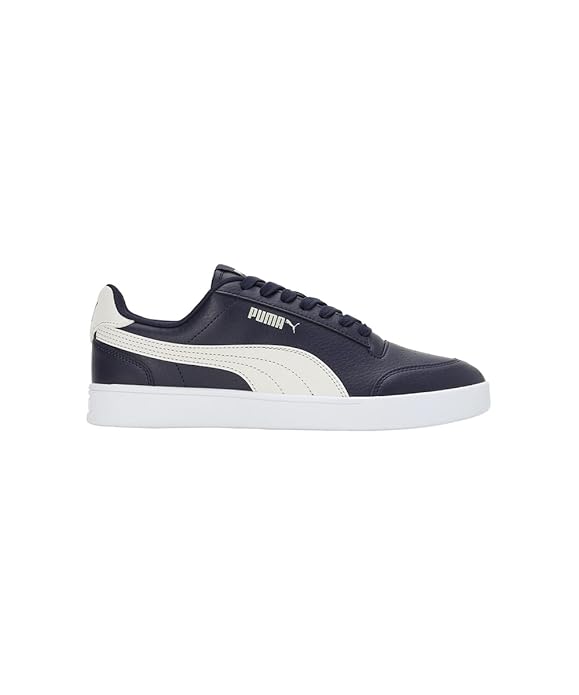 Puma Unisex-Adult Shuffle Navy-Vapor Gray-White Sneaker UK-7 (30966826)