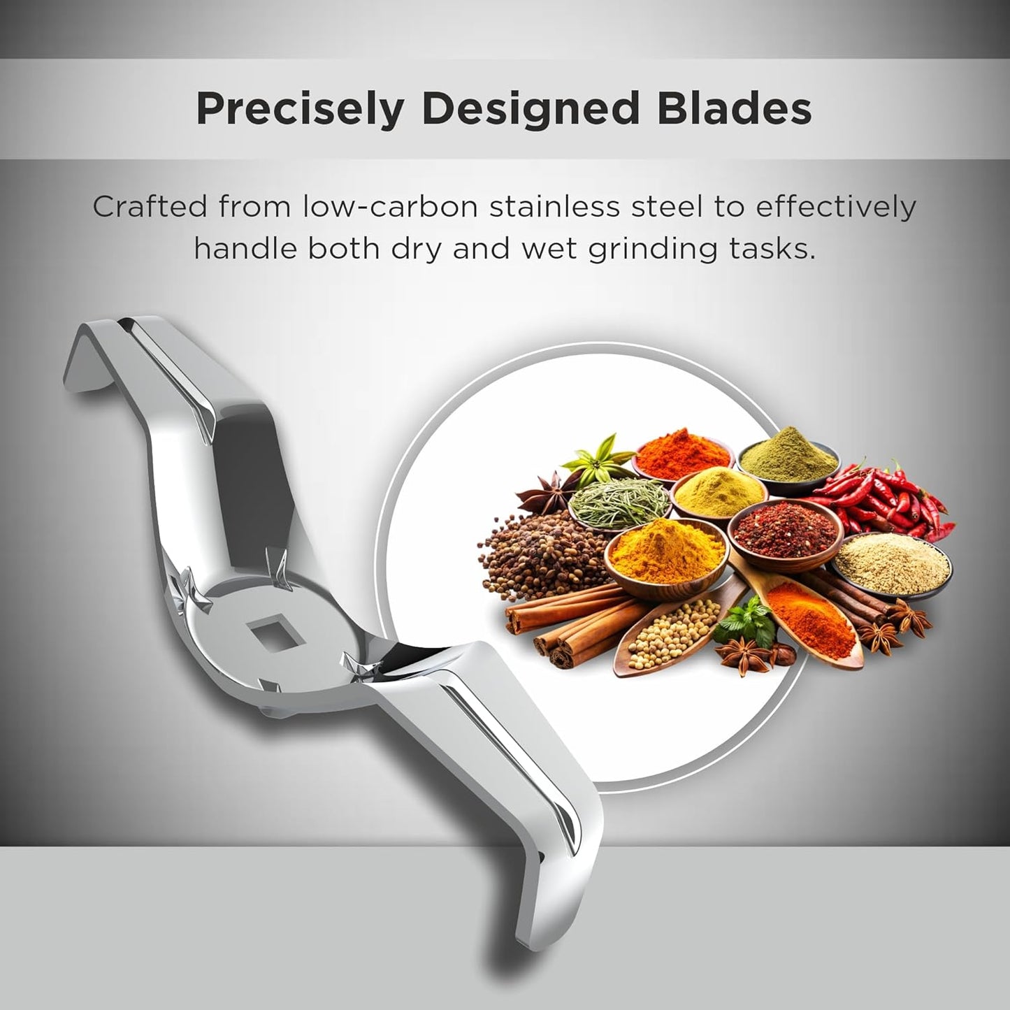 BUTTERFLY JET ELITE MIXER GRINDER 750W 4 JARS (GREY)