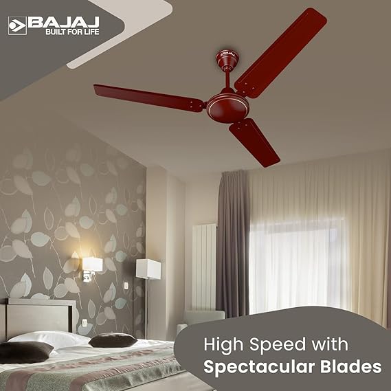 BAJAJ FRORE 1200 MM CEILING FAN (BROWN)